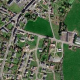 Vue satellite de Aire de camping-car à Cérences à Cérences