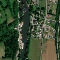 Vue satellite de Camping Les Rochers des Parcs à Saint-Omer