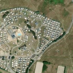 Vue satellite de Camping de la Vanlée à Bréhal