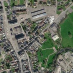 Vue satellite de Parking bus > Champ de foire à Gavray-sur-Sienne