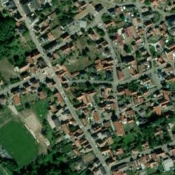 Vue satellite de Dépose bus - Au Cygne à Gundershoffen