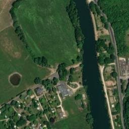 Vue satellite de Aire de camping-car à Dompcevrin à Dompcevrin