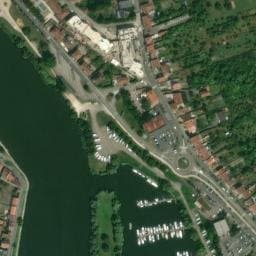 Vue satellite de Aire de camping-car à Maidières à Maidières