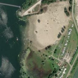 Vue satellite de Camping les Bords du Rhin à Munchhausen