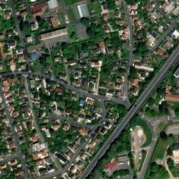 Vue satellite de Aire d’accueil des gens du voyage de Lagny-sur-Marne à Lagny-sur-Marne