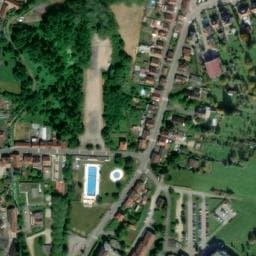 Vue satellite de Aire de services camping-cars Ingwiller à Menchhoffen