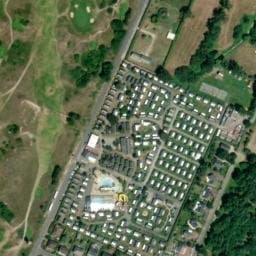 Vue satellite de La Route Blanche à Donville-les-Bains