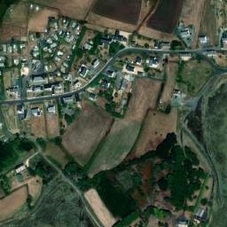 Vue satellite de Camping Domine de Laneros à Lanmodez