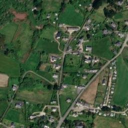 Vue satellite de Camping Le Varlen à Kerbors