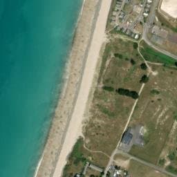 Vue satellite de Aire de camping-car > Camping L'Oasis de la Plage à Donville-les-Bains
