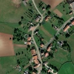 Vue satellite de Tiny house - La K'bane à Lostroff
