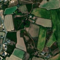 Vue satellite de Aire de stationnement de Kermagen à Pleubian