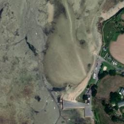 Vue satellite de Aire de stationnement de Port Béni à Kerbors