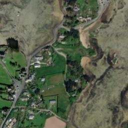 Vue satellite de Camping de Buguelès à Tréguier