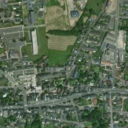 Vue satellite de Aire de camping-car de Saint-Sever-Calvados à Noues de Sienne