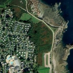 Vue satellite de Le Ranolien à Perros-Guirec
