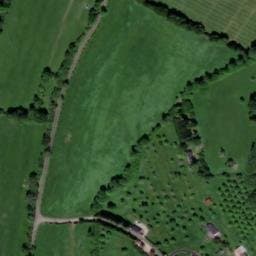Vue satellite de Aire de stationnement des Vergers de la Morinière à La Fresnaie-Fayel