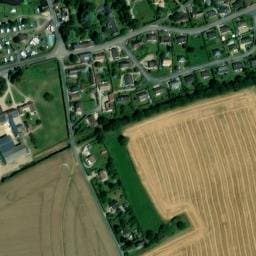 Vue satellite de Camping Les Berges de l'Iton à Breteuil