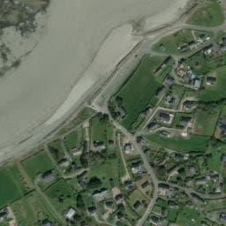 Vue satellite de Camping Les Mouettes à Trélévern