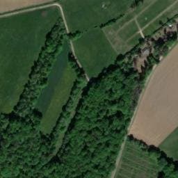 Vue satellite de Camping de l'Oree de la Reine à Mandres-aux-Quatre-Tours