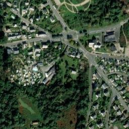 Vue satellite de West Camping à Perros-Guirec