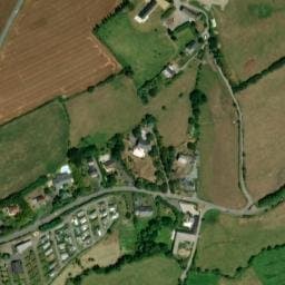 Vue satellite de Camping à Donville-les-Bains à Donville-les-Bains