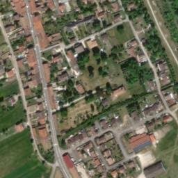 Vue satellite de Aire de stationnement et de services à Sampigny