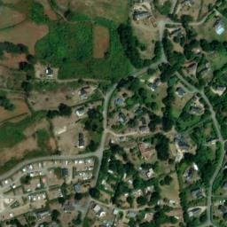 Vue satellite de Camping à Perros-Guirec à Perros-Guirec