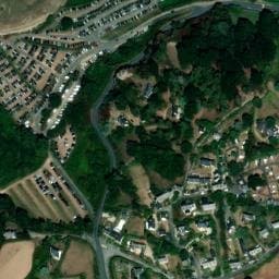 Vue satellite de Camping Panorama du Rohou à Lanmodez