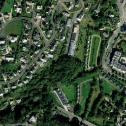 Vue satellite de Camping Domaine de Trestraou à Perros-Guirec