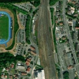 Vue satellite de Dépose-minute - Gare à Schweighouse-sur-Moder