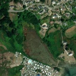 Vue satellite de Camping du port Landrellec à Perros-Guirec
