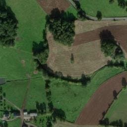 Vue satellite de Aire de service et de stationnement de la Ferme "Les Bois" à Saint-Pierre-du-Regard