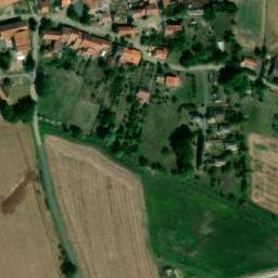 Vue satellite de Aire de camping car à Haraucourt-sur-Seille