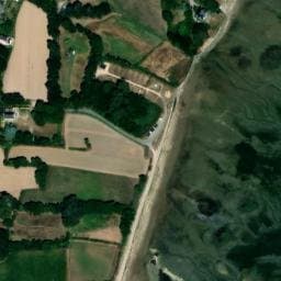 Vue satellite de Camping municipal de Pors Don à Lézardrieux