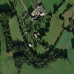 Vue satellite de Ferme Camping de la Ribardière à Aubusson