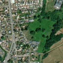 Vue satellite de L'Albatros à Carolles