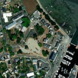 Vue satellite de Aire Pierre Loti à Lézardrieux