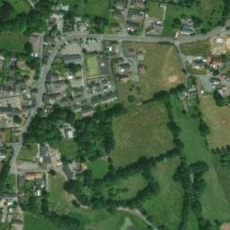 Vue satellite de Aire Municipale La Lucerne-d'Outremer à Folligny