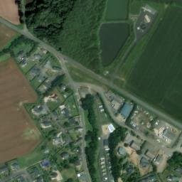 Vue satellite de Camping de la Vallée du Dourdu à Trélévern