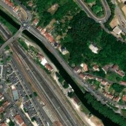 Vue satellite de Aire de camping-car à Savonnières-devant-Bar à Savonnières-devant-Bar