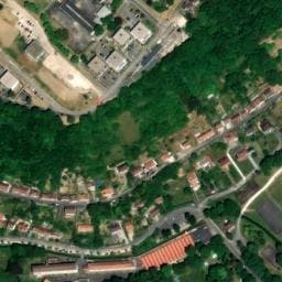 Vue satellite de Camping du Château à Bar-le-Duc