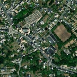 Vue satellite de Camping de Cruckin à Paimpol