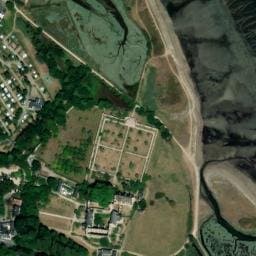 Vue satellite de Camping du Cruckin à Plouézec