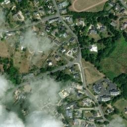 Vue satellite de Camping Armor Loisirs à Ploulec'h