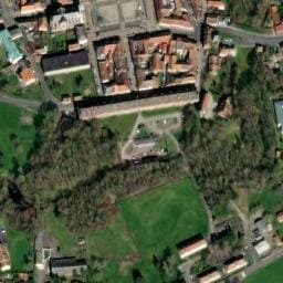 Vue satellite de Aire de camping-car à Dannelbourg à Dannelbourg
