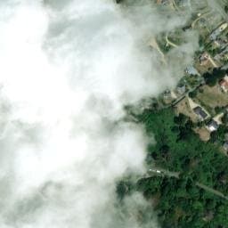 Vue satellite de Camping de Roz Ar Mor à Ploulec'h