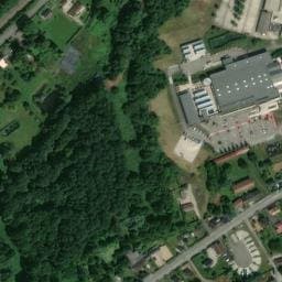 Vue satellite de Aire de Camping Cars L’Aigle à Saint-Symphorien-des-Bruyères