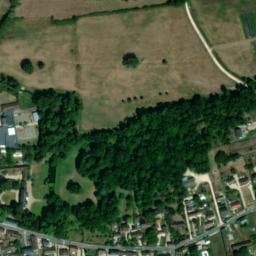 Vue satellite de Camping des étangs de Marsalin à Vert-en-Drouais