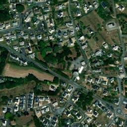 Vue satellite de Ancien camping La Pépinière (fermé) à Plouézec